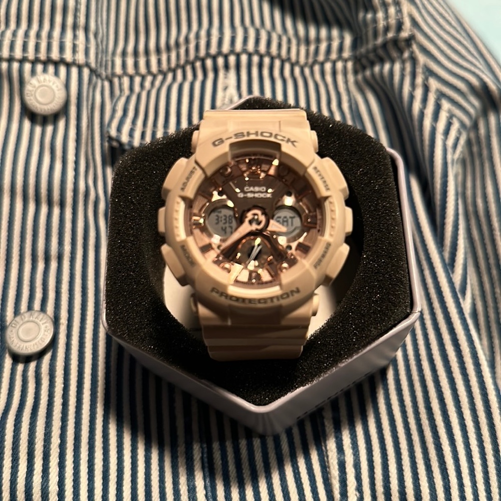 Casio G-Shock rose gold